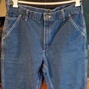Carhartt Mens Denim Jeans Work Pants  36x30